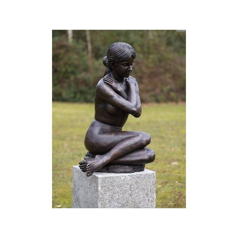 Sodo skulptūra Sėdi, 75x45x40