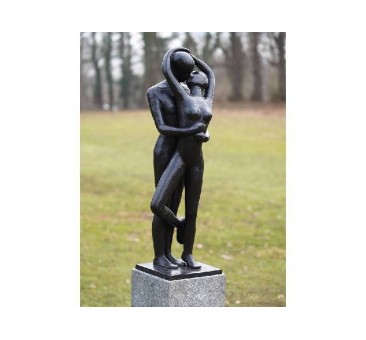 Sodo skulptūra Šiuolaikinė pora, 98x28x28