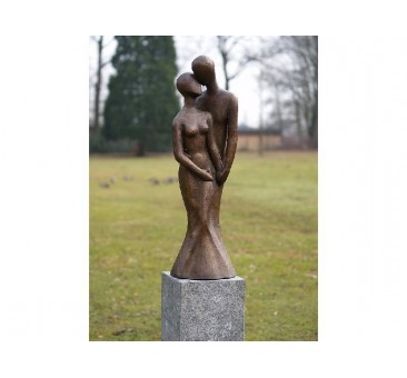 Sodo skulptūra Šiuolaikinė pora, 95x30x30
