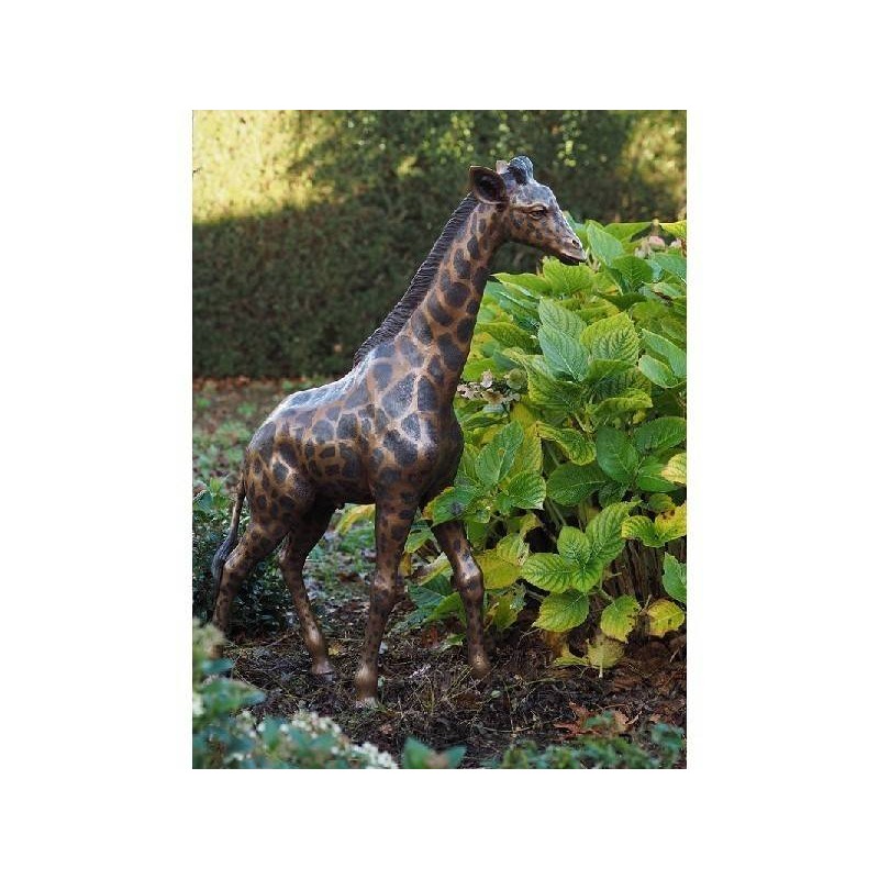 Sodo skulptūra Maža žirafa, 104x24x68