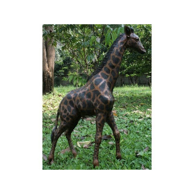 Sodo skulptūra Žirafa, 203x50x122