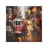 Paveikslas Mažas tramvajus, 60x60x6