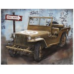 3D metalo paveikslas Vilis, 60x80x6