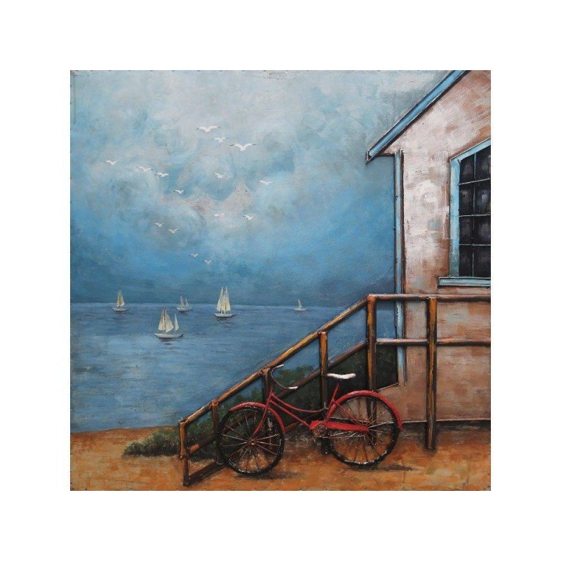 Paveikslas Paplūdimio namelis, 60x60