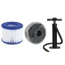 BESTWAY baseinas su SPA ir šildytuvu 7 žmonėms 60025