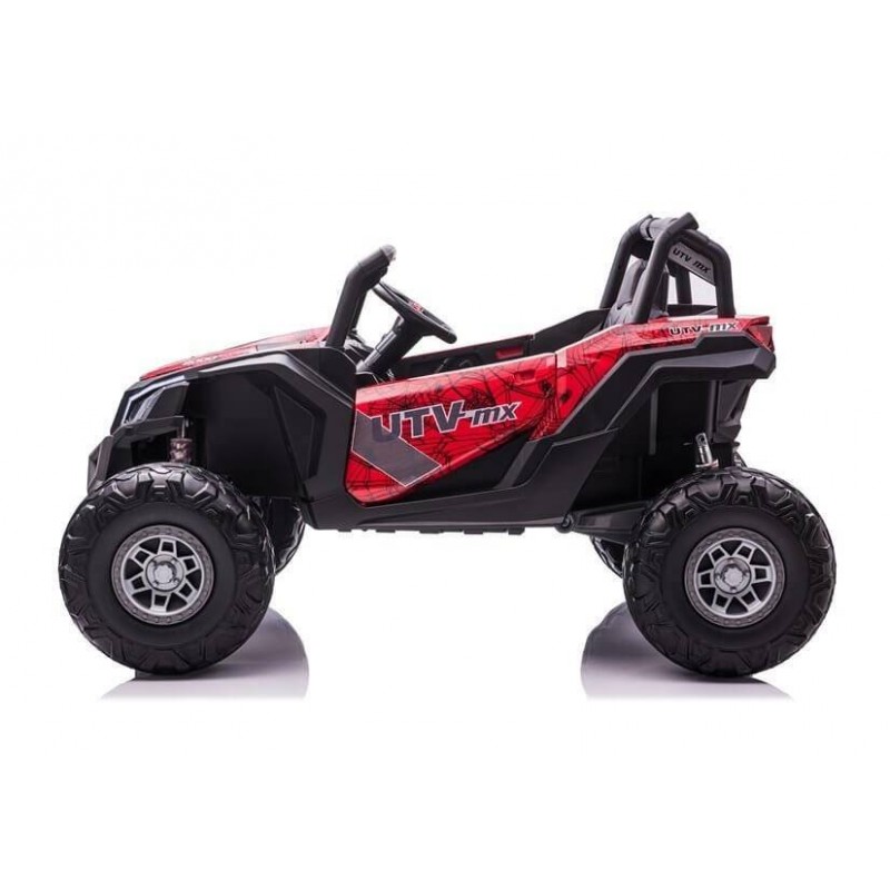 Elektromobilis Buggy UTV-MX raudonas