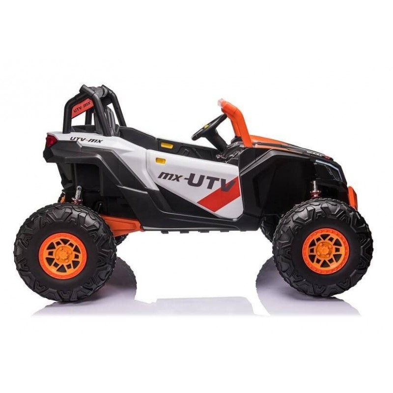 Elektromobilis Buggy UTV-MX oranžinis - baltas