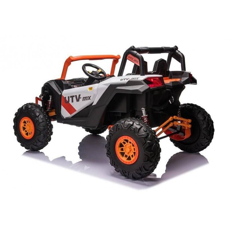 Elektromobilis Buggy UTV-MX oranžinis - baltas