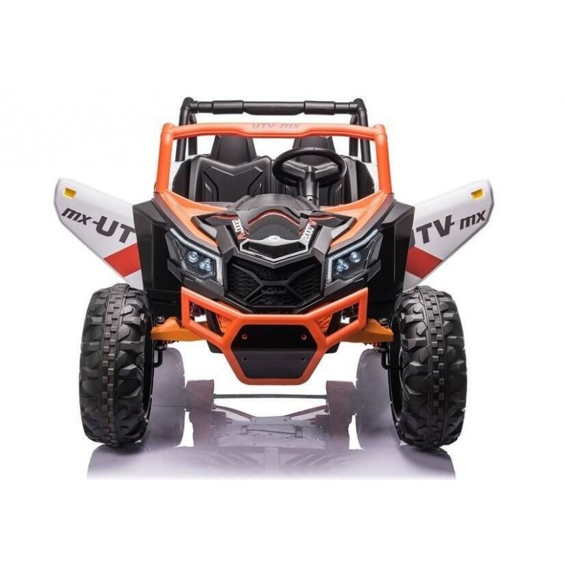 Elektromobilis Buggy UTV-MX oranžinis - baltas