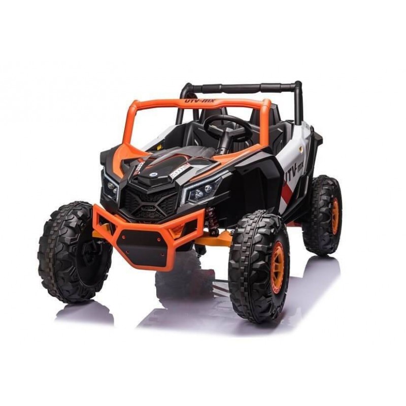 Elektromobilis Buggy UTV-MX oranžinis - baltas