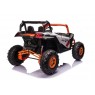 Elektromobilis Buggy UTV-MX oranžinis - baltas