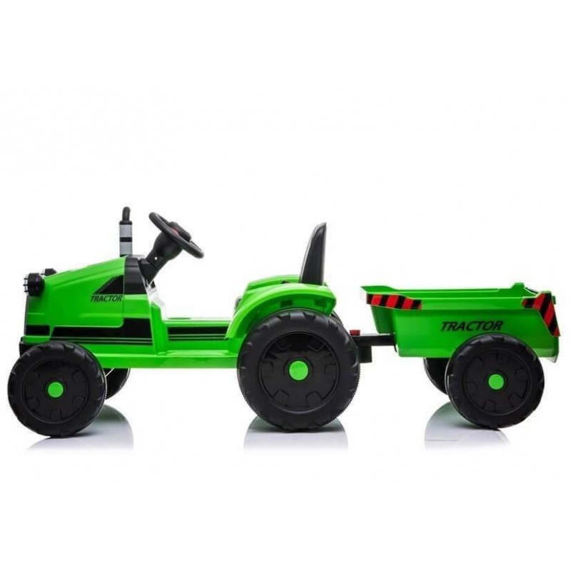 Traktorius CH9959 su priekaba žalias
