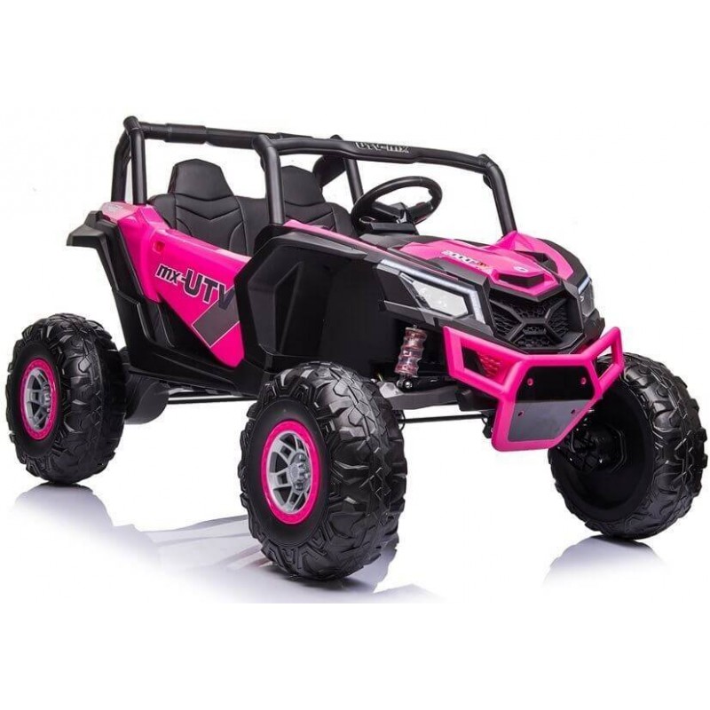Elektromobilis Buggy UTV-MX rožinis