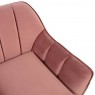 Fotelis JOANNA rožinis aksomas