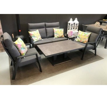 Lauko baldų komplektas OHIO/MOJITO  su dviviete sofa