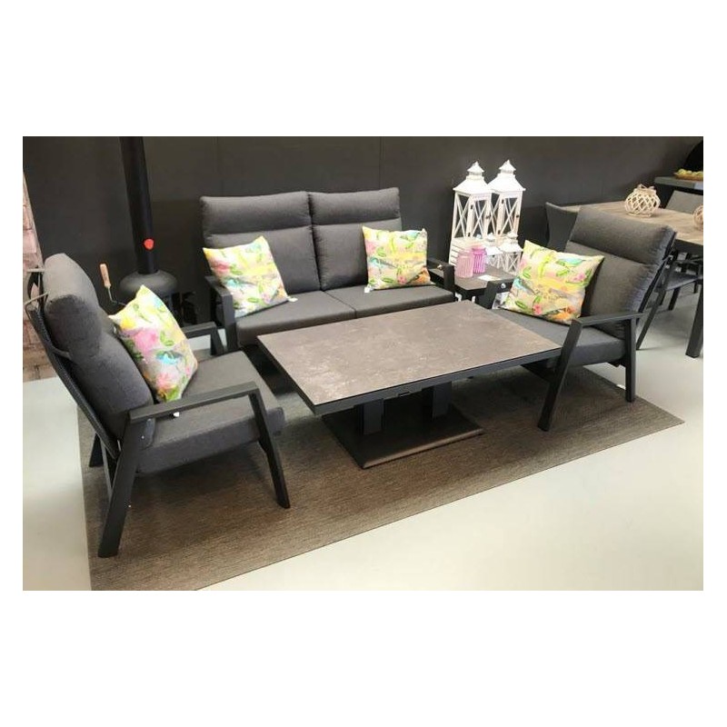 Lauko baldų komplektas OHIO/MOJITO  su dviviete sofa