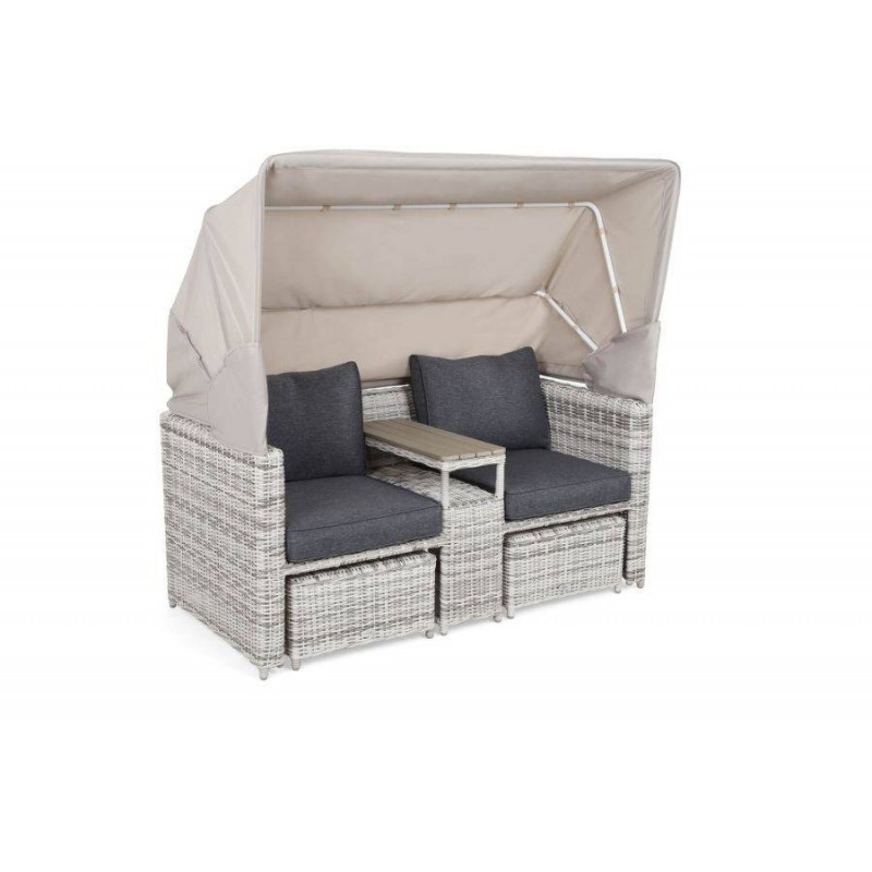 Lauko baldai MICHIGAN LIGHT GREY/GREY MELANGE