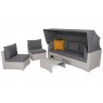 Lauko baldai VIKO WHITE - GREY