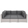 Lauko baldai VIKO WHITE - GREY