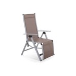 Lauko gultas IBIZA relax silver/taupe