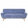 Trivietė sofa RIHANNA mėlyna