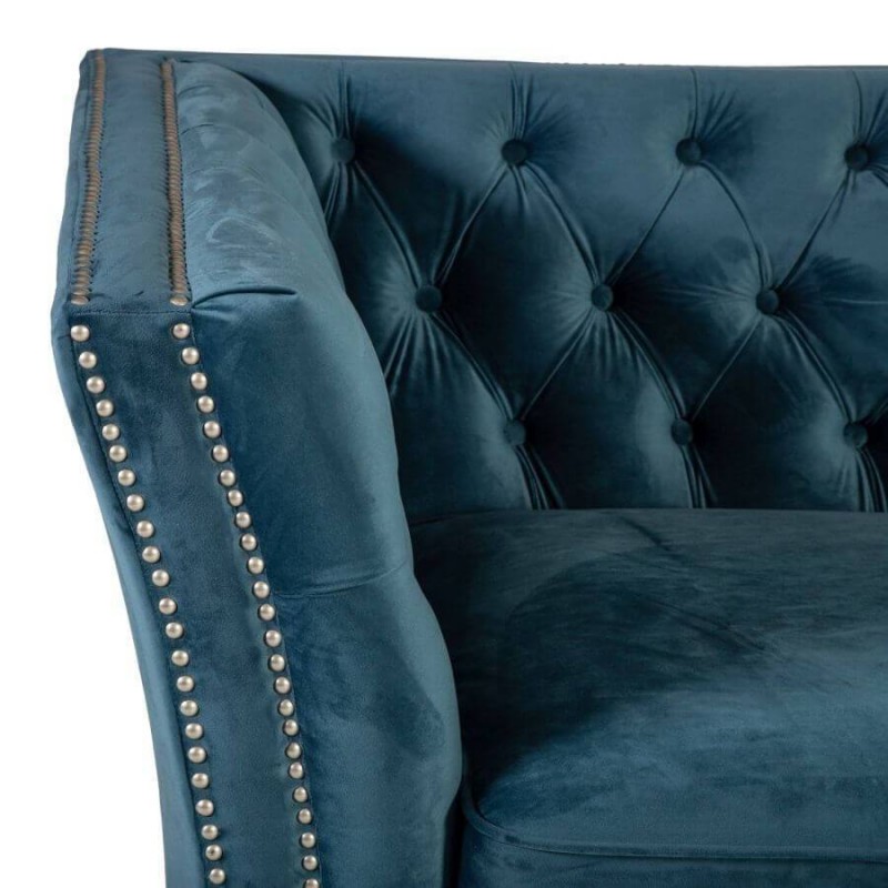 Sofa MAYERS trivietė mėlyna