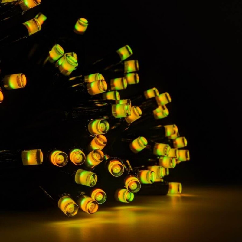 LED girlianda 20m 200 diodų įvairių spalvų