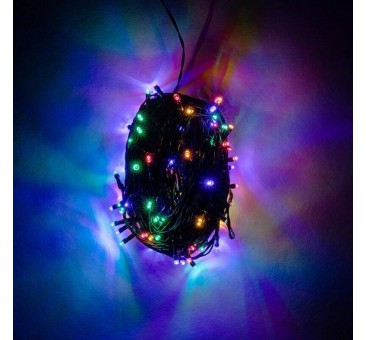 Universali LED girlianda 40m, 200 diodų, multicolor