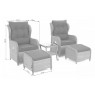 Sodo baldai SOFIA grey/grey