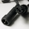 LED girlianda 5m, 50 diodų, raudona, IP44