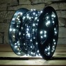 LED girlianda 100 m 1000 diodų šaltai balta, FLASH IP67