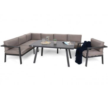 Lauko baldai MAJAMI GREY/TAUPE