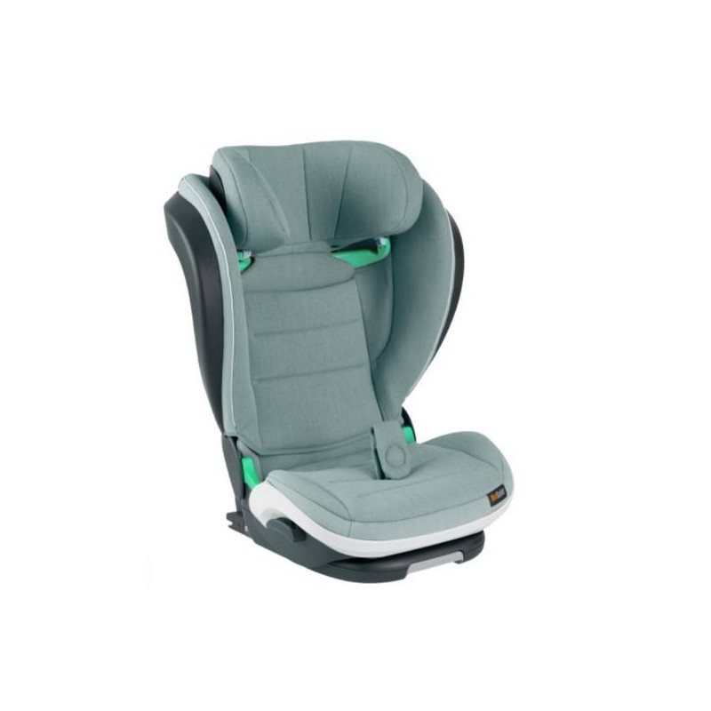 Autokėdutė BESAFE IZI FLEX FIX I-SIZE, SEA GREEN MELANGE