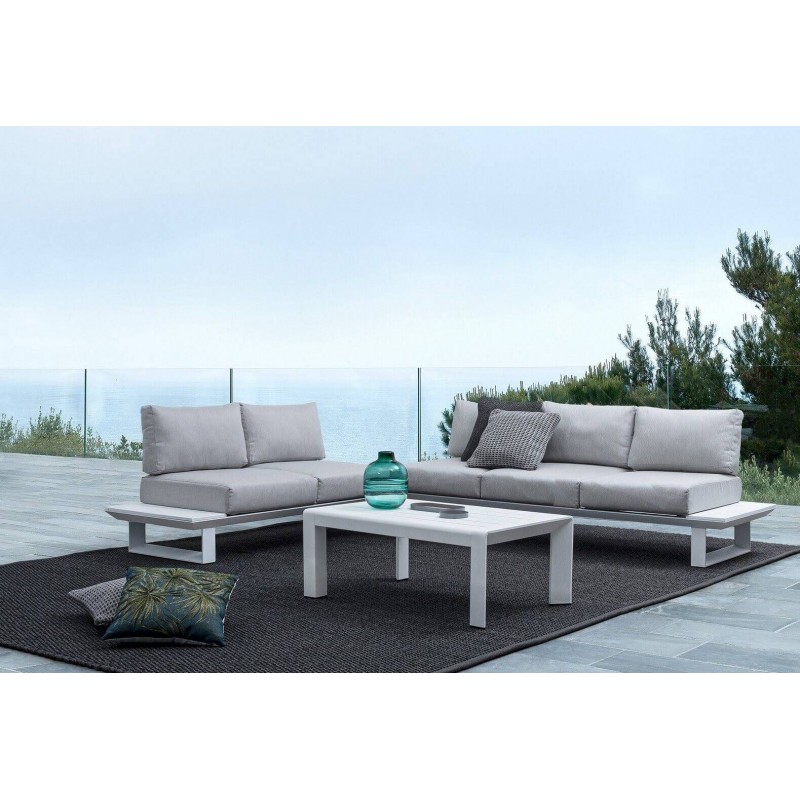 Kampinė sofa CONNOR WHITE