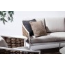 Lauko baldų komplektas MARIBELA WHITE, 3 dalių