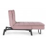 Relaksacinis gultas-fotelis-kėdė BEA BLUSH VELVET