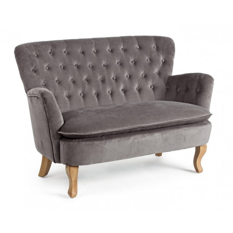 Sofa ORLINS LIGHT GREY, dvivietė