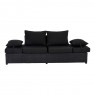 Sofa-gultas ROMA BLACK 210x80x66cm
