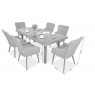 Lauko baldų komplektas MILENA DINING DARK GREY