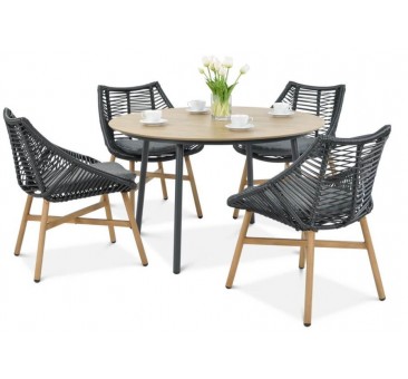 Lauko valgomojo komplektas ALMERA dinning