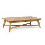 Lauko stalas COACHELLA 100% tikmedis 120x70x33