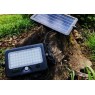 Prožektorius SOLAR LED MHCS 10W, 4000°K, IP65, su judesio davikliu