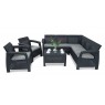 Lauko baldai CORFU RELAX DUO SET GRAPHITE
