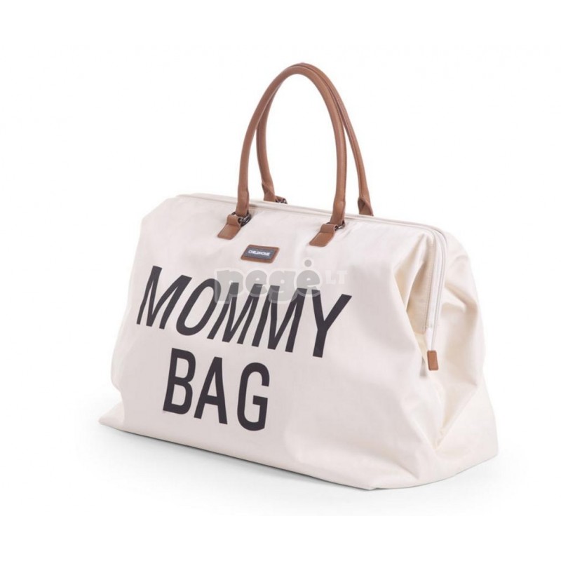 Mamos rankinė MOMMY BIG OFF-WHITE