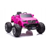 Elektromobilis BARBIE MERCEDES DK-MT950 4x4 12 V / 7 Ah rožinis