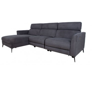 Sofa/lova MILDRED LC tamsiai pilkas
