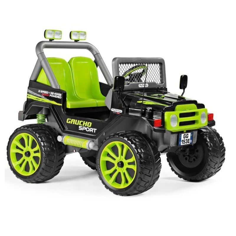 Elektromobilis PEG PEREGO GAUCHO SPORT žalias