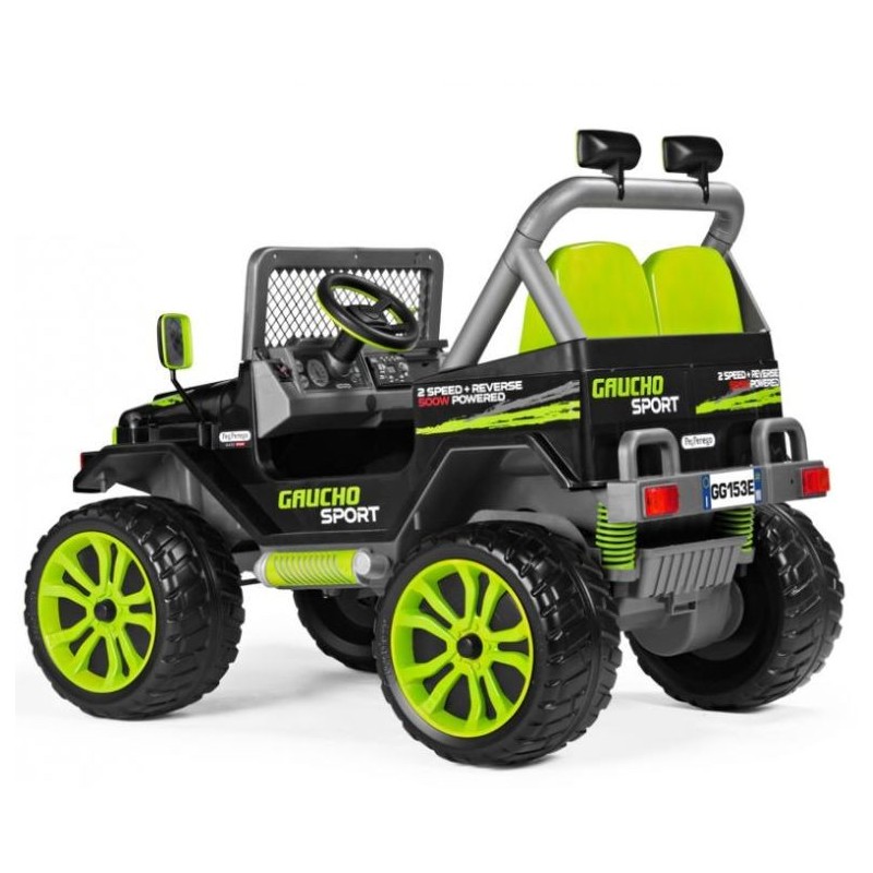Elektromobilis PEG PEREGO GAUCHO SPORT žalias