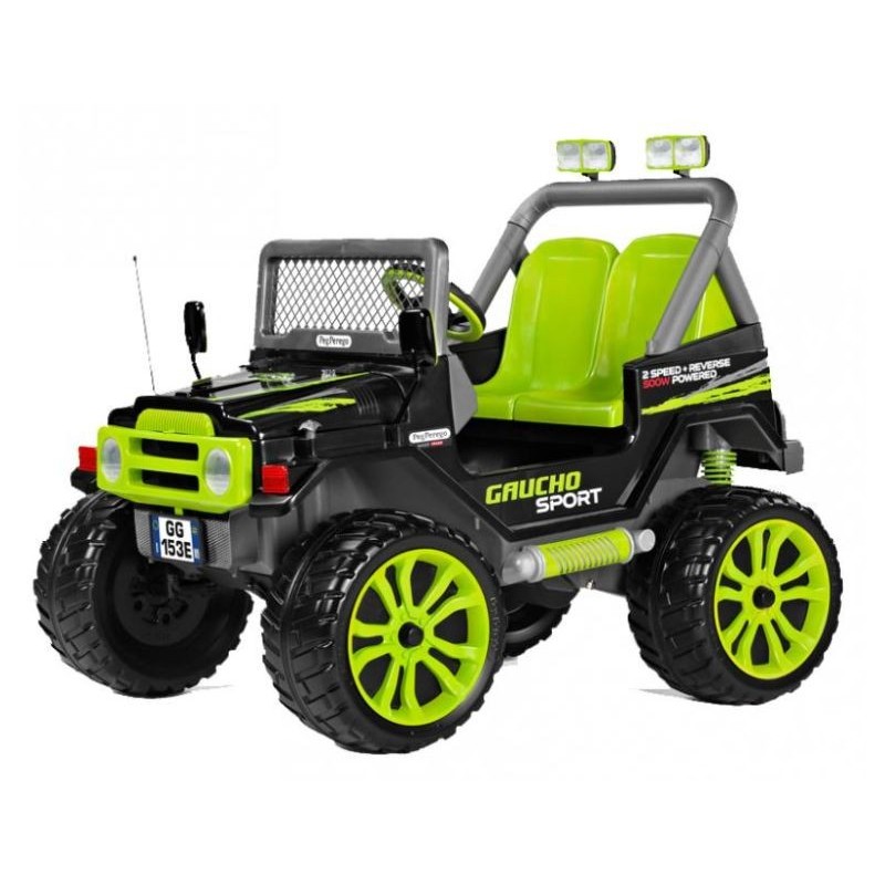 Elektromobilis PEG PEREGO GAUCHO SPORT žalias