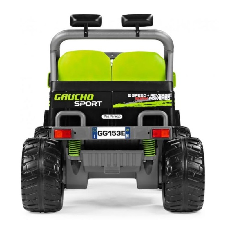 Elektromobilis PEG PEREGO GAUCHO SPORT žalias